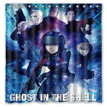 Ghost in the Shell Waterproof Mildewproof Bath Curtain Polyester Fabric Shower Curtain For Bathroom Decor 180*180cm
Ghost in the Shell Waterproof Mildewproof Bath Curtain Polyester Fabric Shower Curtain For Bathroom Decor 180*180cm