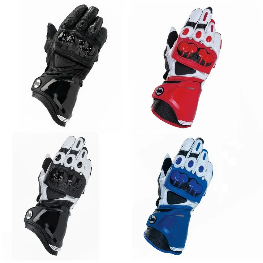 New 4 Colors 100% Genuine Leather GP PRO Motorcycle Long Gloves MotoGP Racing Driving GP PRO Motorbike Original Cowhide Gloves
New 4 Colors 100% Genuine Leather GP PRO Motorcycle Long Gloves MotoGP Racing Driving GP PRO Motorbike Original Cowhide Gloves