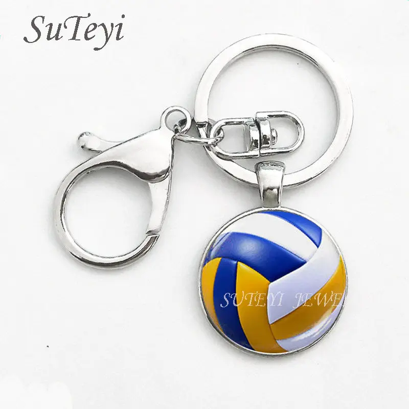 SUTEYI Charm Men Vintage Volleyball Key Chain Antique Chain with Collares Sports Ball Volleyball Player Gift Pendant Key Chain
SUTEYI Charm Men Vintage Volleyball Key Chain Antique Chain with Collares Sports Ball Volleyball Player Gift Pendant Key Chain