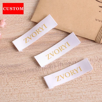 factory private custom made garment washing labels ribbon printed main lables for clothes printed labels sewing on bags
factory private custom made garment washing labels ribbon printed main lables for clothes printed labels sewing on bags