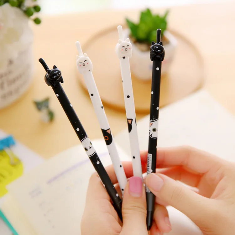 4Pcs Cute Cat Pen Cute Pen Stationary Kawaii School Supplies Gel Ink Pen School Stationary Office Suppliers Pen Kids Gift Office
4Pcs Cute Cat Pen Cute Pen Stationary Kawaii School Supplies Gel Ink Pen School Stationary Office Suppliers Pen Kids Gift Office
