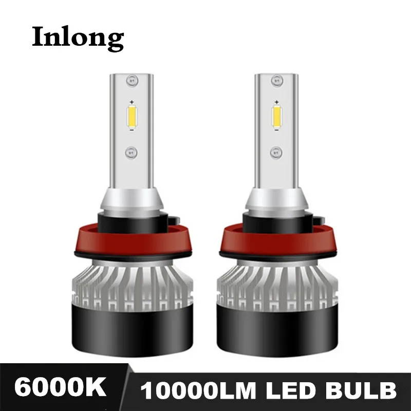 INLONG 2Pcs With CSP-1860 Mini Size H1 LED H7 10000LM H4 H9 H8 H11 9005 9006 HB4 HB3 Car Headlight Bulbs 6000K Fog Light 12V 24V
INLONG 2Pcs With CSP-1860 Mini Size H1 LED H7 10000LM H4 H9 H8 H11 9005 9006 HB4 HB3 Car Headlight Bulbs 6000K Fog Light 12V 24V
