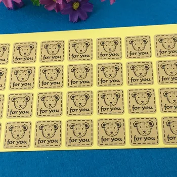 1200PCS/Lot square 2.5CM Printed above Bear and "FOR YOU"Sticker Labels Adhesive Stickers DIY For Box/gift/envelope
1200PCS/Lot square 2.5CM Printed above Bear and "FOR YOU"Sticker Labels Adhesive Stickers DIY For Box/gift/envelope