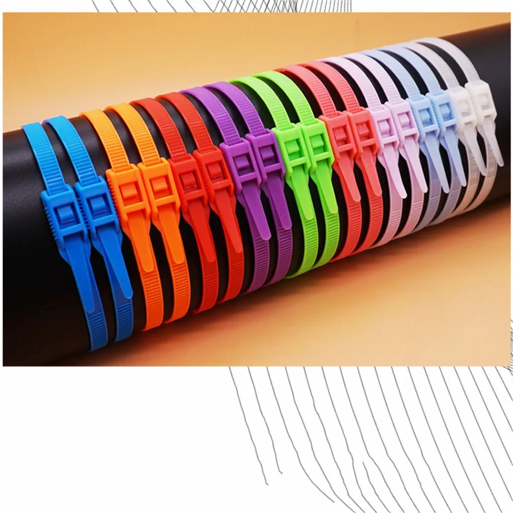 Xingo 14 Inch Double Lock Heavy Duty Unique Smooth Head Lock Design Nylon Cable Zip Ties for Soft 100Pack
Xingo 14 Inch Double Lock Heavy Duty Unique Smooth Head Lock Design Nylon Cable Zip Ties for Soft 100Pack