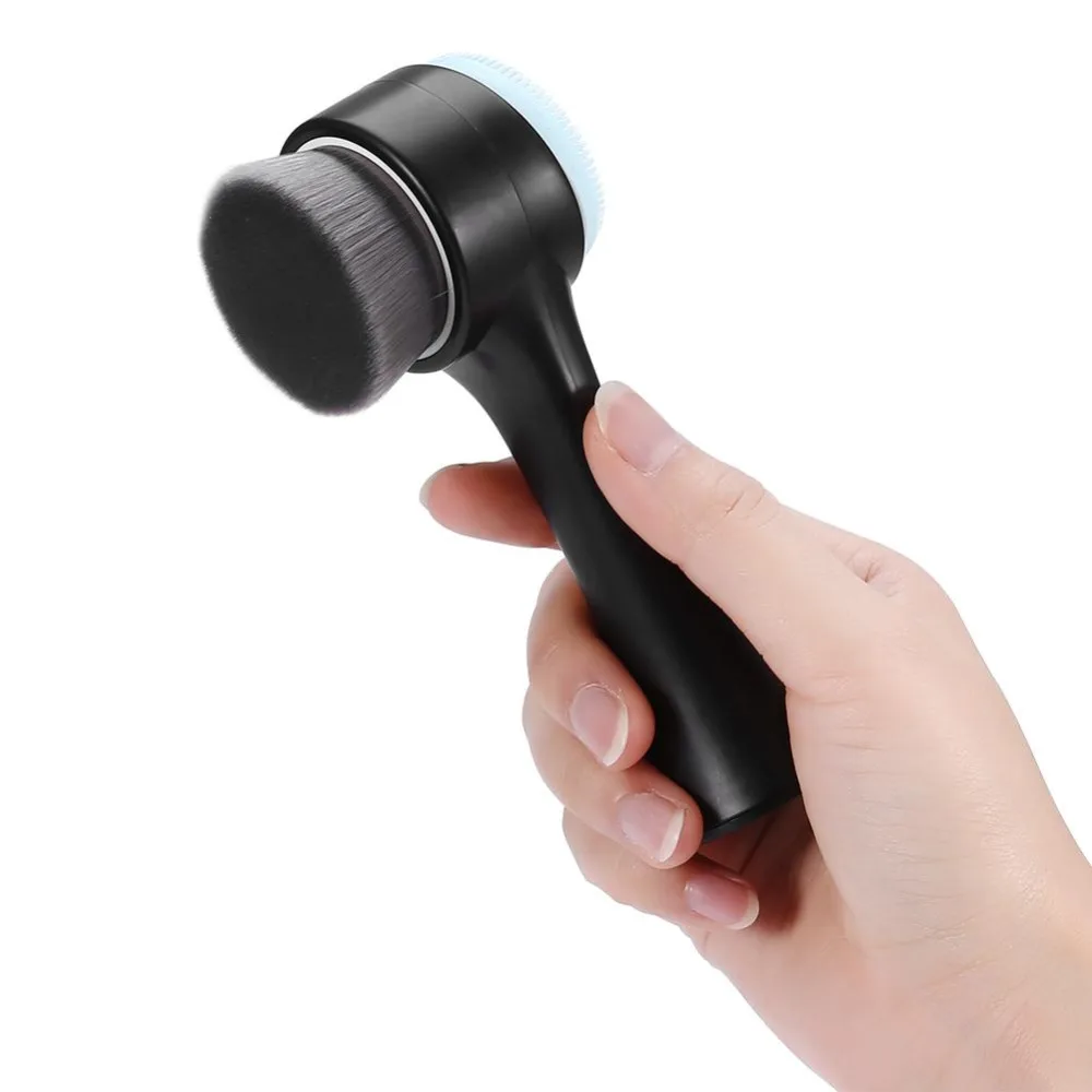 Double Sides Silicone Facial Cleansing Brush Massager Exfoliator Soft Brushes Deep Clean Pore Cleanser Face Wash Spa Massage
Double Sides Silicone Facial Cleansing Brush Massager Exfoliator Soft Brushes Deep Clean Pore Cleanser Face Wash Spa Massage