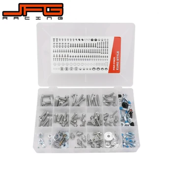 Motorcycle Stainless Steel 160 PCS Accessories Full Fastener Kit Bolt Screw Set For KTM SX SXF EXC EXCF 125-530 2003-2018
Motorcycle Stainless Steel 160 PCS Accessories Full Fastener Kit Bolt Screw Set For KTM SX SXF EXC EXCF 125-530 2003-2018
