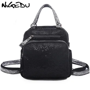 Fashion shiny women backpack college black multifunctional backpack female shoulder bag pu leather with zippers traveling bags 
Fashion shiny women backpack college black multifunctional backpack female shoulder bag pu leather with zippers traveling bags