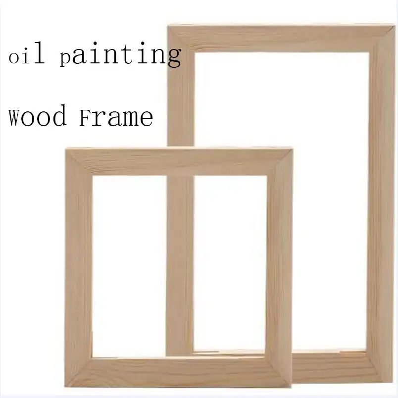 Wood Frame For Canvas Oil Painting Nature Diy Custom