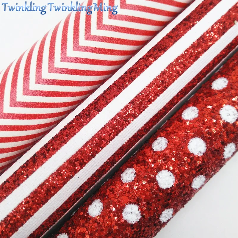 RED Dots Glitter Fabric, Lizard Faux Leather Fabric, Synthetic Leather Sheet For DIY Bows A4 Size 8"x11" Twinkling Ming XM096
RED Dots Glitter Fabric, Lizard Faux Leather Fabric, Synthetic Leather Sheet For DIY Bows A4 Size 8"x11" Twinkling Ming XM096
