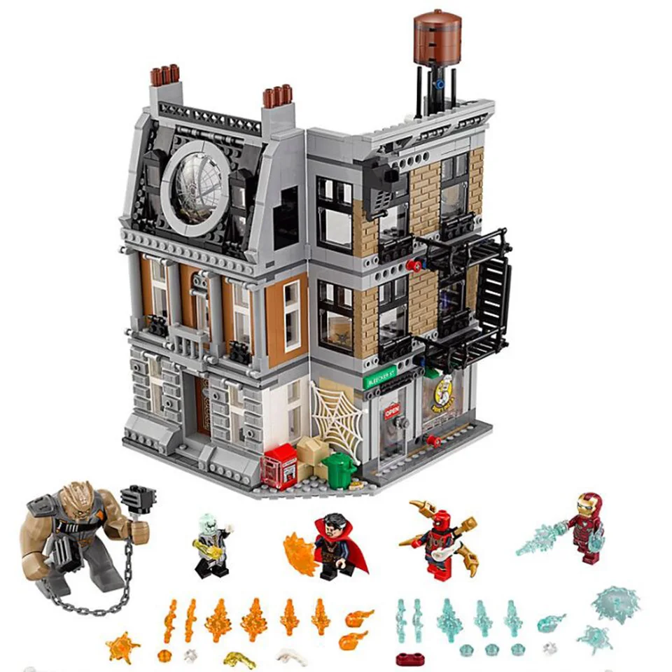 SY Legoing Marvel 76108 Bricks Doctor Strange Sanctum Sanctorum Showdown Ironman Spiderman Super Heroes Building Blocks Toys
SY Legoing Marvel 76108 Bricks Doctor Strange Sanctum Sanctorum Showdown Ironman Spiderman Super Heroes Building Blocks Toys