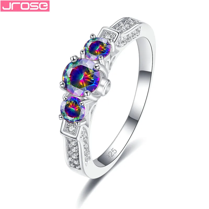 JROSE Hollow Design Rainbow White Cubic Zircon Ring For Women Wedding Engagement Sterling Silver 925 Jewelry Charm Anillos mujer
JROSE Hollow Design Rainbow White Cubic Zircon Ring For Women Wedding Engagement Sterling Silver 925 Jewelry Charm Anillos mujer