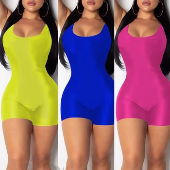 Sexy Women Sleeveless Pure Color Casual Simple Style Bodycon Playsuits Romper Playsuit Short Trousers Casual
Sexy Women Sleeveless Pure Color Casual Simple Style Bodycon Playsuits Romper Playsuit Short Trousers Casual