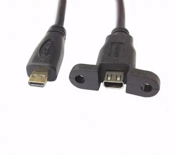 HDMI 1.4 D type Micro HDMI Male to Female M/F Extension Panel Mount Cable HDMI micro HDMI cable 30cm 60cm 1ft 2ft 0.3m 0.6m
HDMI 1.4 D type Micro HDMI Male to Female M/F Extension Panel Mount Cable HDMI micro HDMI cable 30cm 60cm 1ft 2ft 0.3m 0.6m