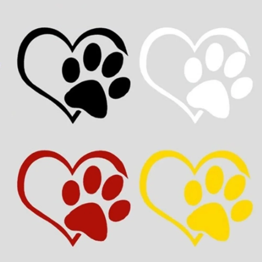 New Dog Heart Shape Pattern Paws Car Sticker Footprint Reflective Auto Waterproof Sun Resistant Window Sheeting 3D Decal
New Dog Heart Shape Pattern Paws Car Sticker Footprint Reflective Auto Waterproof Sun Resistant Window Sheeting 3D Decal