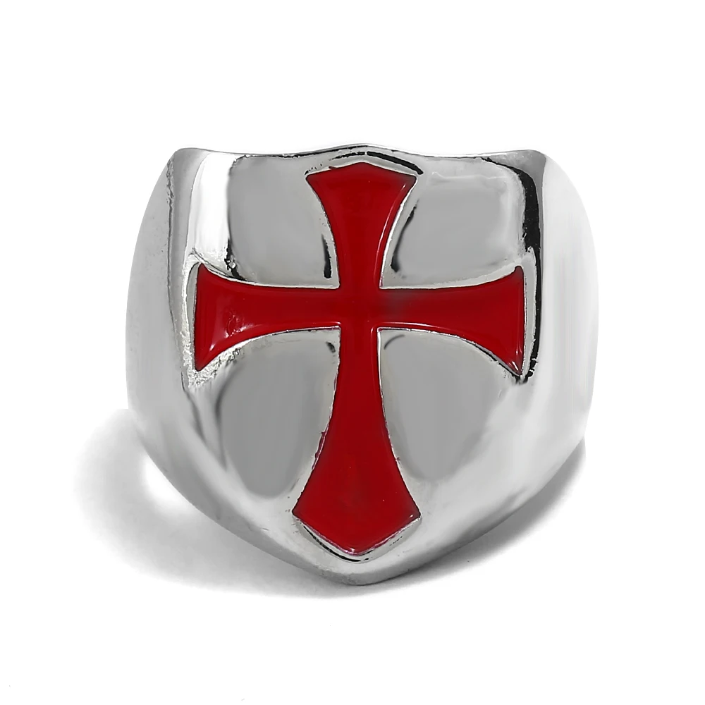 Armor Shield Knight Templar Red Cross Biker Ring Jewelry Medieval Signet Retro Vintage Ring Wholesale-132
Armor Shield Knight Templar Red Cross Biker Ring Jewelry Medieval Signet Retro Vintage Ring Wholesale-132