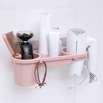 Bathroom Hair Dryer Holder Plastic Wall Stand Sturdy Adhesive Mount Stand Washroom Storage Rack
Bathroom Hair Dryer Holder Plastic Wall Stand Sturdy Adhesive Mount Stand Washroom Storage Rack