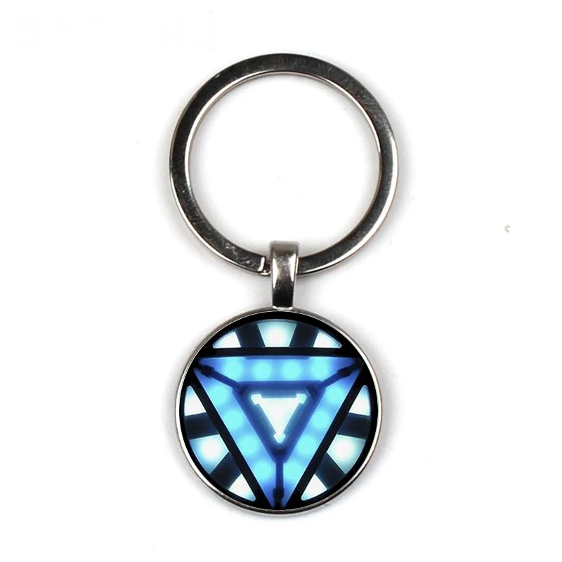 Avengers Iron Man Curved Reactor Keychain Classic Miracle Superhero Glass Bullet Declaring Key Chain
Avengers Iron Man Curved Reactor Keychain Classic Miracle Superhero Glass Bullet Declaring Key Chain