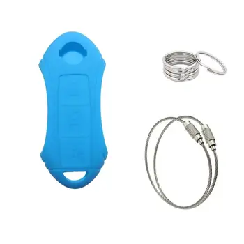 Muchkey Car Key Case For Nissan Smart Key Protection Case Silicone 3 Button+Key chain 150mm 2pcs+Key Ring 30mm 5pcs
Muchkey Car Key Case For Nissan Smart Key Protection Case Silicone 3 Button+Key chain 150mm 2pcs+Key Ring 30mm 5pcs