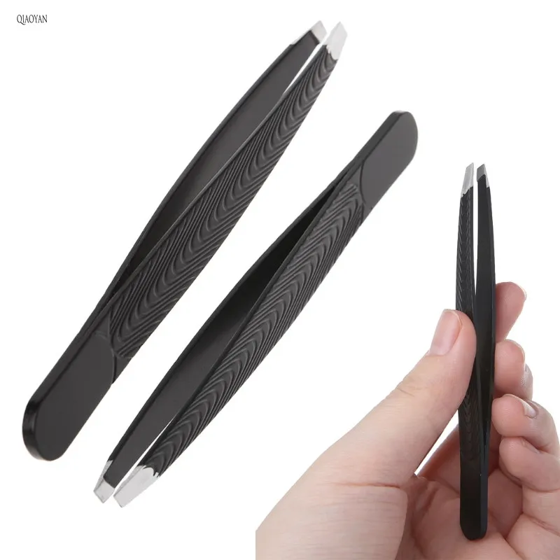 QIAOYAN Professional Stainless Steel Eyebrow Tweezer Slant Tip Hair Removal Makeup Tool
QIAOYAN Professional Stainless Steel Eyebrow Tweezer Slant Tip Hair Removal Makeup Tool