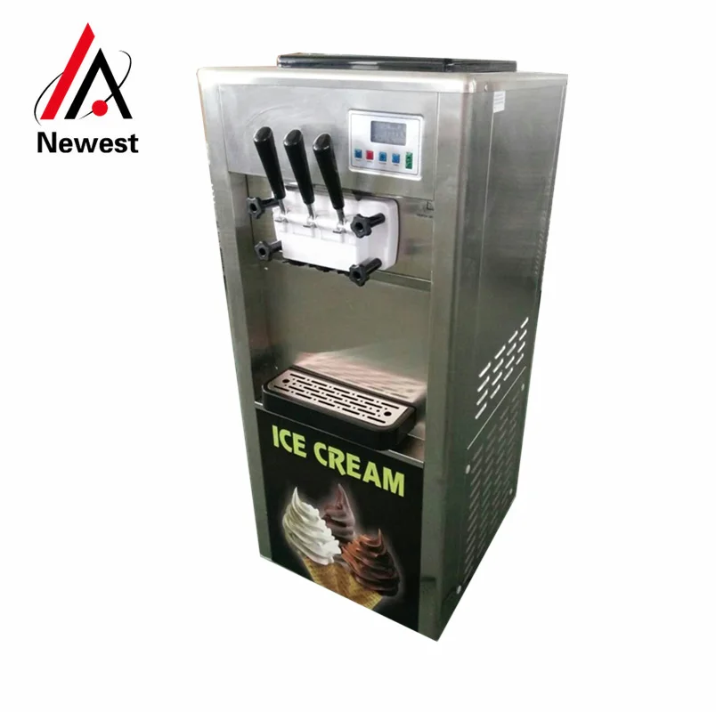 Ice cream maker Commercial Soft Ice cream machine Icecream machine Yogurt machine 2000W 3 Flavor 220V
Ice cream maker Commercial Soft Ice cream machine Icecream machine Yogurt machine 2000W 3 Flavor 220V