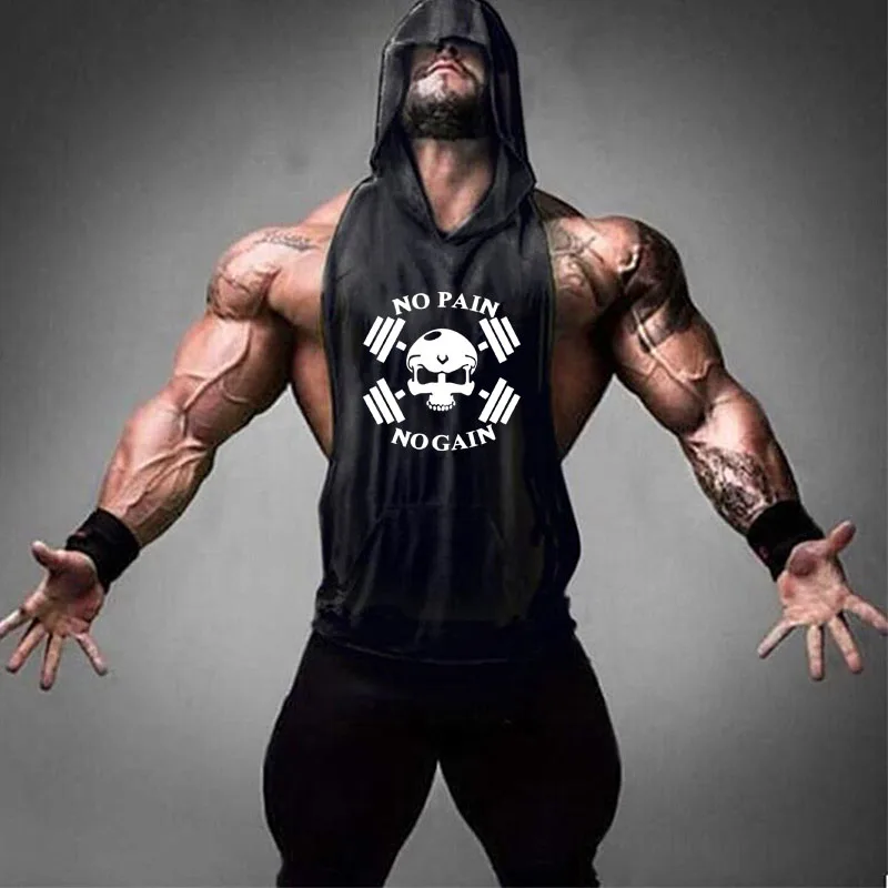 Skull Bodybuilding Fitness Stringer Men Tanktop Gym Gorilla Running Vest Undershirt Sleeveless Sport shirt Weightlifting Tank
Skull Bodybuilding Fitness Stringer Men Tanktop Gym Gorilla Running Vest Undershirt Sleeveless Sport shirt Weightlifting Tank