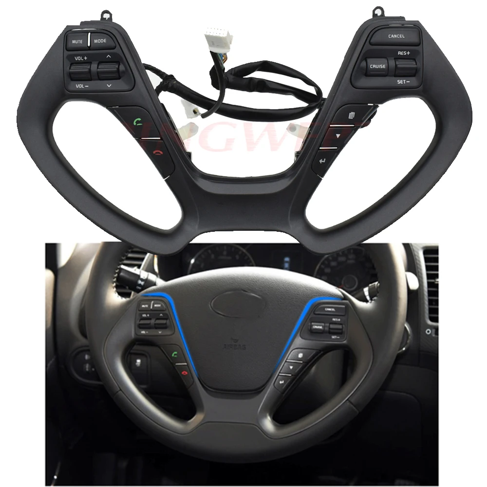Cruise Control Steering Wheel Button Support Bluetooth Phone Call For Kia K3/ks3 Cruise Control Car Steering Wheel Switch
Cruise Control Steering Wheel Button Support Bluetooth Phone Call For Kia K3/ks3 Cruise Control Car Steering Wheel Switch