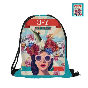 3.7 Girl's Day Drawstring Backpack For Beach School Shopping Fashion Polyester Bags Women Men Pouch Backpacks Shoulder Bag
3.7 Girl's Day Drawstring Backpack For Beach School Shopping Fashion Polyester Bags Women Men Pouch Backpacks Shoulder Bag