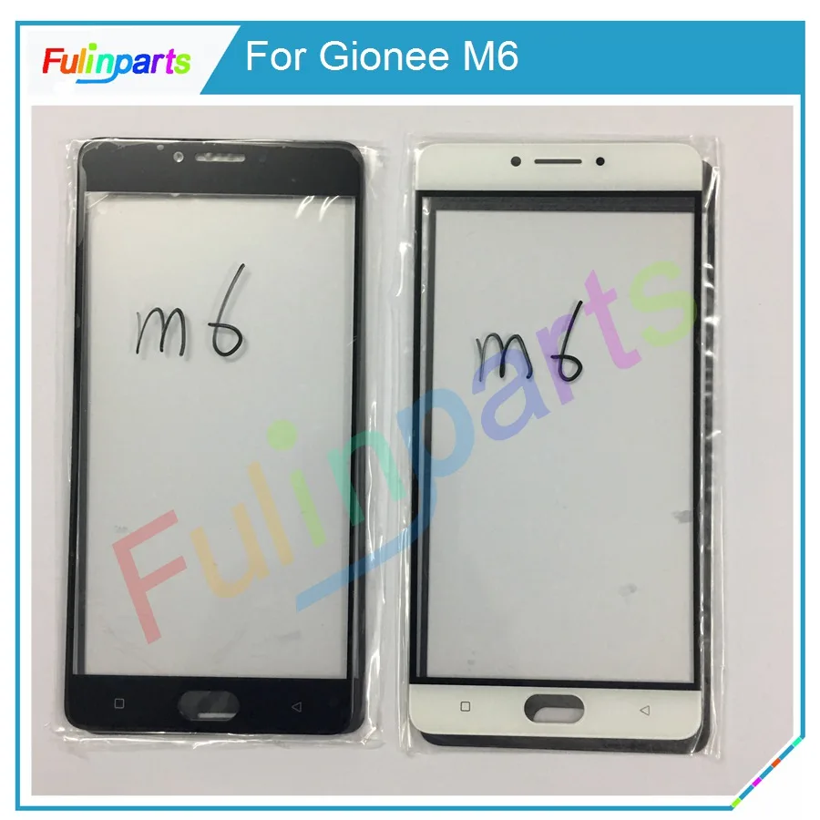 

5Pcs For Gionee M6 M7 Front Screen Outer Glass Touch Outer Cover Panel Lens Replacement Parts Black/White/Gold + Tools