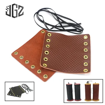 Pair Universal Motorcycle Bicycle Real Cowhide Leather Handlebar Grips Cycling Retro Non-slip Hand-stitched Motocross Hand Grips
Pair Universal Motorcycle Bicycle Real Cowhide Leather Handlebar Grips Cycling Retro Non-slip Hand-stitched Motocross Hand Grips