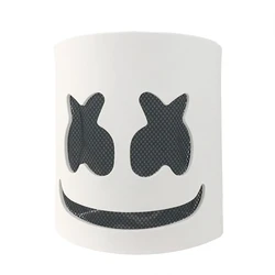 Marshmello DJ маска на Хэллоуин вечеринку DJ электронная маска для музыкального бара фестиваль Косплей Аксессуары подарок для детей взрослых дроп...