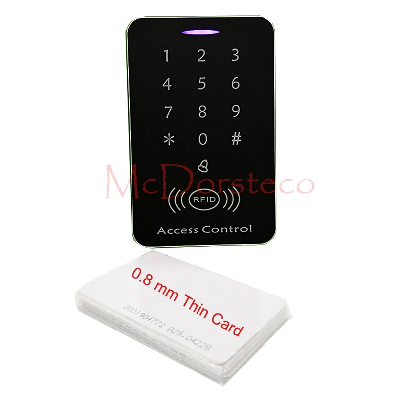 Система контроля доступа к бесконтактным картам RFID/EM клавиатура контроллер