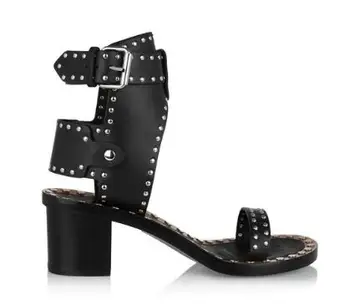 Fashion Design Jaeryn Studded Leather Sandals Rivets Combat Ankle Booties High Thick Heel Shoe Open Toe Sexy Summer Woman Sandal
Fashion Design Jaeryn Studded Leather Sandals Rivets Combat Ankle Booties High Thick Heel Shoe Open Toe Sexy Summer Woman Sandal