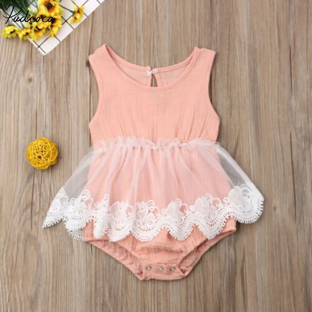 For Toddler Baby Girls Summer Sleeveless Romper Lace Party Jumpsuit Bodysuit Set
For Toddler Baby Girls Summer Sleeveless Romper Lace Party Jumpsuit Bodysuit Set