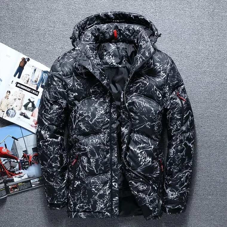 Winter Jackets for men hooded windproof white duck down jacket thicken high quality brand winter coat men
Winter Jackets for men hooded windproof white duck down jacket thicken high quality brand winter coat men