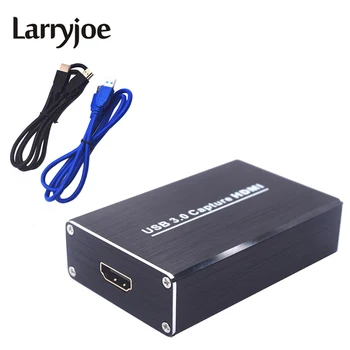 Larryjoe Full HD USB3.0 1080P HDMI Video Capture Card Box standard for Windows/Linux/Mac HDMI Capture Dongle For USB UVC UAC
Larryjoe Full HD USB3.0 1080P HDMI Video Capture Card Box standard for Windows/Linux/Mac HDMI Capture Dongle For USB UVC UAC