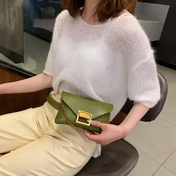 Women Leather Metal Banana Bag Pure Color Casual Fanny Pack Waist Bags Shoulder Bags Crossbody Bag Chest Bananka Bags J26
Women Leather Metal Banana Bag Pure Color Casual Fanny Pack Waist Bags Shoulder Bags Crossbody Bag Chest Bananka Bags J26