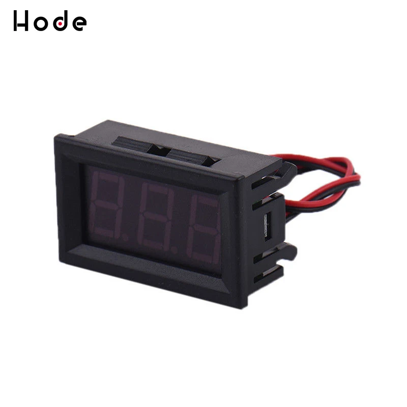 DC 0V To 30V 0.56" LED Digital Voltmeter Voltage Meter Volt Instrument Tool Red Green Blue Display
DC 0V To 30V 0.56" LED Digital Voltmeter Voltage Meter Volt Instrument Tool Red Green Blue Display