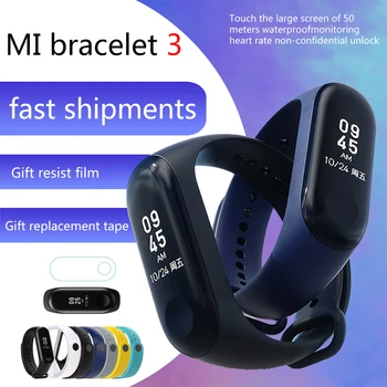 Xiaomi Mi Band 3 Smart Wristband Fitness Bracelet Touch Screen OLED Message Heart Rate Time Smartband Bluetooth 4.2 Android IOS
Xiaomi Mi Band 3 Smart Wristband Fitness Bracelet Touch Screen OLED Message Heart Rate Time Smartband Bluetooth 4.2 Android IOS