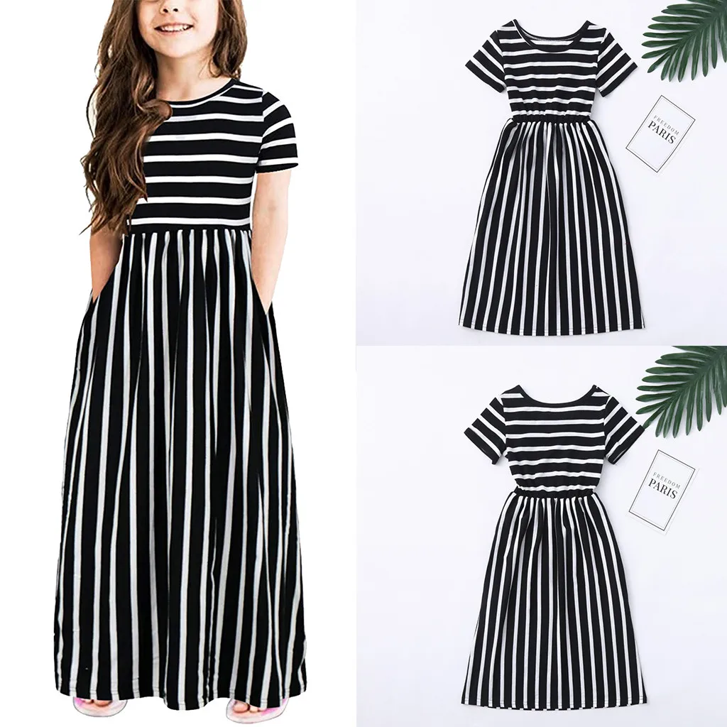Baby Girl Dress Toddler Baby Girls Short Sleeve Striped Print Dress Kids Dresses Clothes Cotton Soft Summer Dress
Baby Girl Dress Toddler Baby Girls Short Sleeve Striped Print Dress Kids Dresses Clothes Cotton Soft Summer Dress