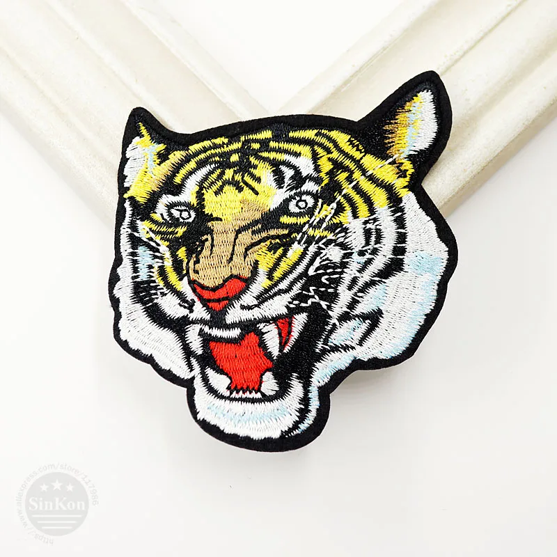 Tiger (Size:7.5x8.2cm) DIY Iron On Patch Sewing On Embroidered Applique Sewing Clothes Cartoon Garment Apparel Accessories
Tiger (Size:7.5x8.2cm) DIY Iron On Patch Sewing On Embroidered Applique Sewing Clothes Cartoon Garment Apparel Accessories