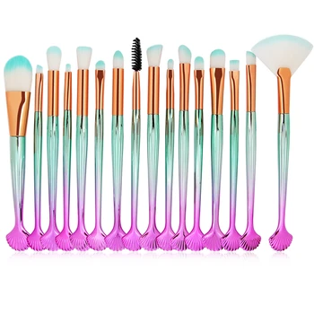 16pcs Professional Make Up Brushes Shell Shaped Eyeshadow Eyelash brow lip Concealer Blush Powder Foundation brush drop shipping
16pcs Professional Make Up Brushes Shell Shaped Eyeshadow Eyelash brow lip Concealer Blush Powder Foundation brush drop shipping