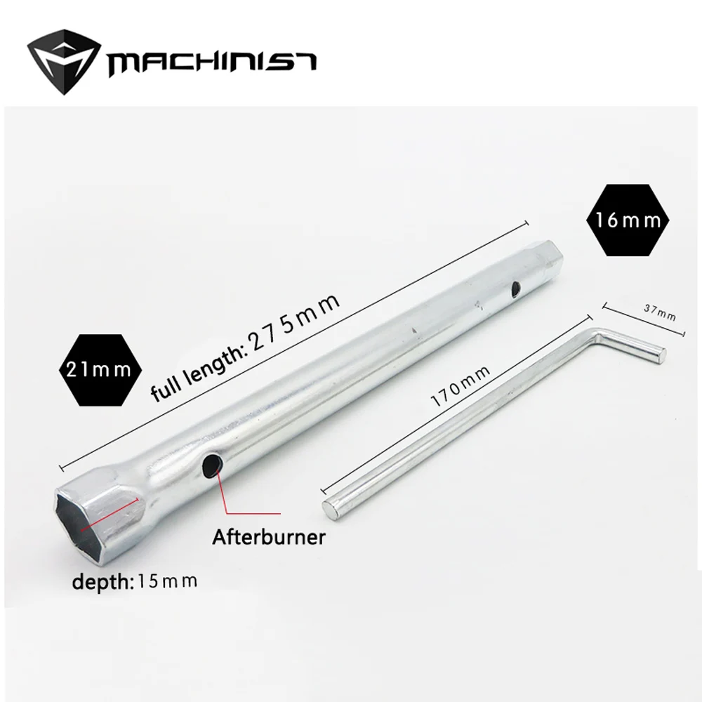 16mm / 21mm Auto Spark Plug Removal Wrench Socket Lengthened double head hexagon hollow Spark Plug Socket Wrench Motorcycle
16mm / 21mm Auto Spark Plug Removal Wrench Socket Lengthened double head hexagon hollow Spark Plug Socket Wrench Motorcycle