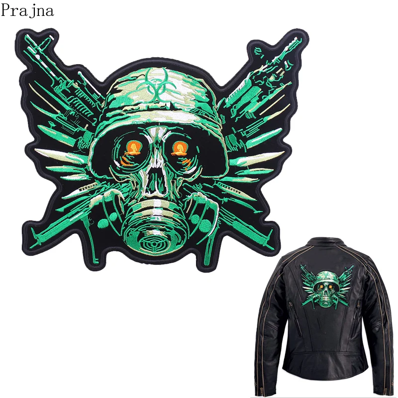Prajna Motorcycle Star Wars Patch Biker Embroidered Iron On Patches For Clothes Stripes Large Skull Patch Applique Punk Jacket
Prajna Motorcycle Star Wars Patch Biker Embroidered Iron On Patches For Clothes Stripes Large Skull Patch Applique Punk Jacket