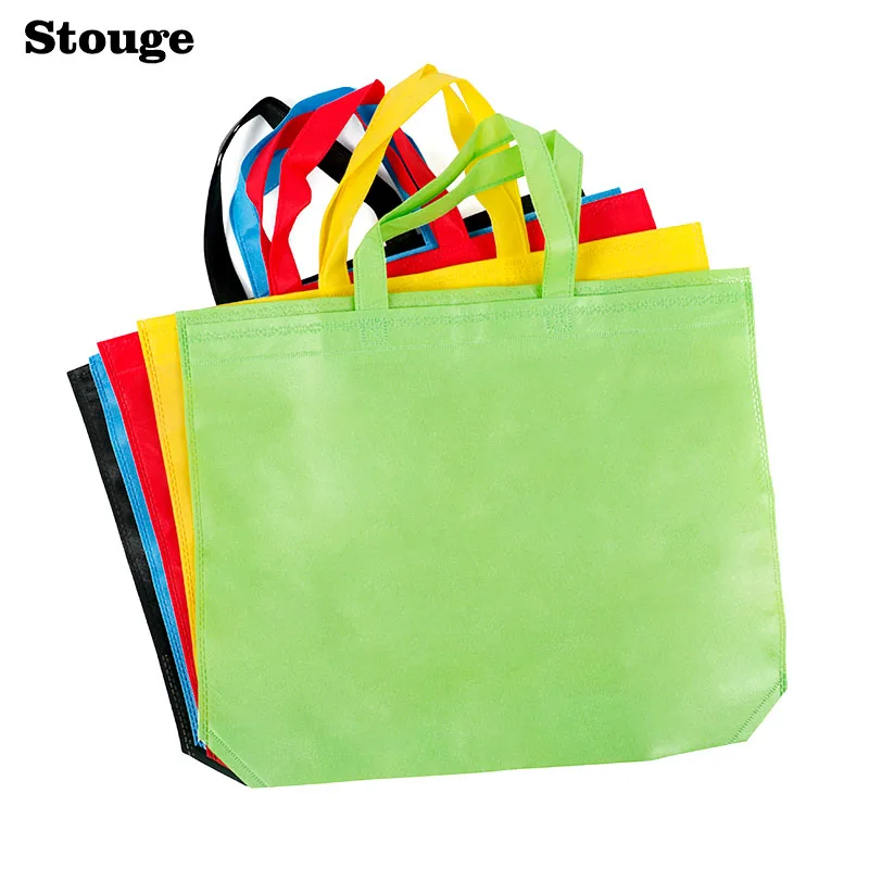 Stouge 1PC Nonwoven Grocery Foldable Bag Reusable Eco Tote Bag Storage Handbag Fashion Shopping Sundries Organizer Storage Bag
Stouge 1PC Nonwoven Grocery Foldable Bag Reusable Eco Tote Bag Storage Handbag Fashion Shopping Sundries Organizer Storage Bag