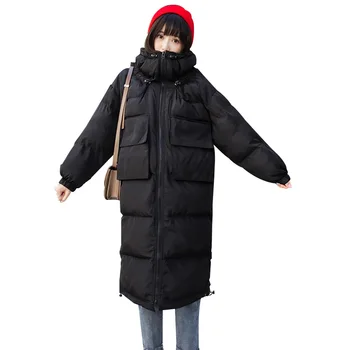 2019 Autumn Winter Down Jacket Womens Thick Warm Parkas Women Stand Turtleneck Cotton Padded Coat Quilted Jackets Mid-Long Coat
2019 Autumn Winter Down Jacket Womens Thick Warm Parkas Women Stand Turtleneck Cotton Padded Coat Quilted Jackets Mid-Long Coat