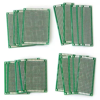 20pcs Double Side Prototype Board Circuit Universal Prototype PCB Breadboard Board 5x7/4x6/3x7/2x8cm
20pcs Double Side Prototype Board Circuit Universal Prototype PCB Breadboard Board 5x7/4x6/3x7/2x8cm