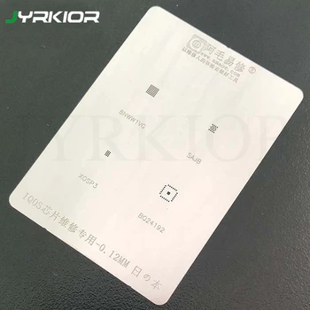 Jyrkior For IQOS Chip 8NWW1VG SAJB XOSP3 BQ24192 BGA Reballing Stencil Plant Tin Steel Net
Jyrkior For IQOS Chip 8NWW1VG SAJB XOSP3 BQ24192 BGA Reballing Stencil Plant Tin Steel Net