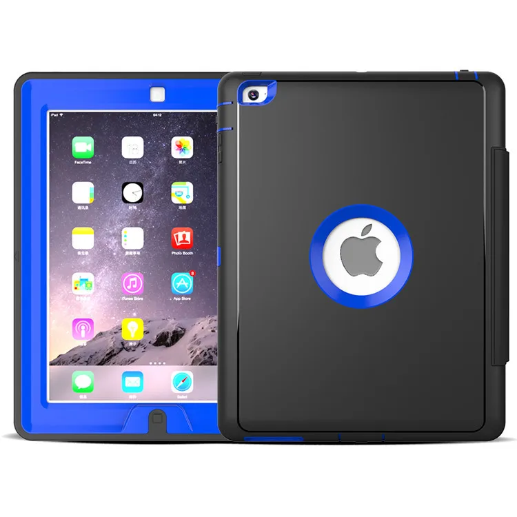 Case For apple ipad 4 Kids Safe Shockproof TPU Stand Cover for ipad 2/3/4 tablet 360 full protection 27