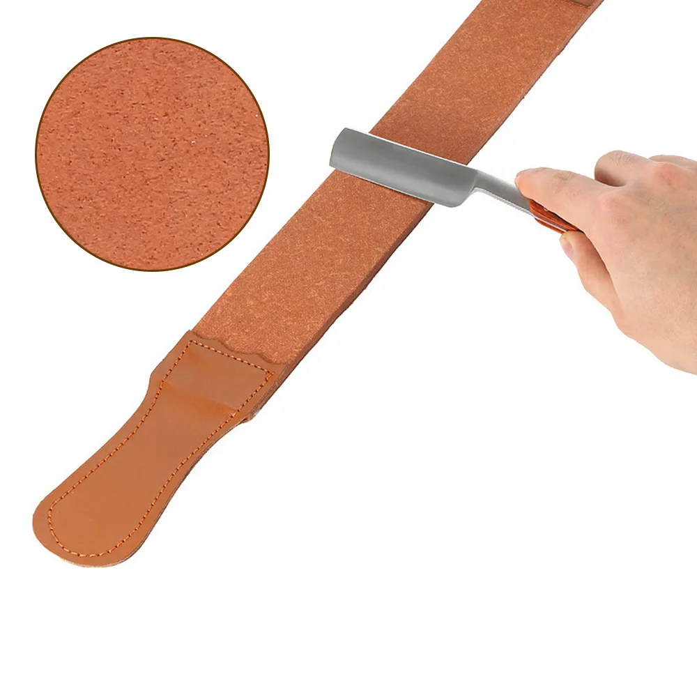 ELECOOL New Useful Cowhide Men's Shaving Leather Strap for Barber Straight Razor Knife Sharpening Strop Belt Barber
ELECOOL New Useful Cowhide Men's Shaving Leather Strap for Barber Straight Razor Knife Sharpening Strop Belt Barber