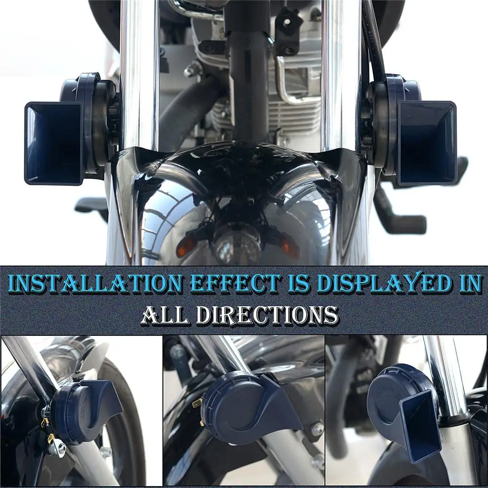 Car Motorcycle Horn Modification Dual Tone Snail Siren Horn 36W High Pitch Waterproof Loudspeaker 12V
Car Motorcycle Horn Modification Dual Tone Snail Siren Horn 36W High Pitch Waterproof Loudspeaker 12V